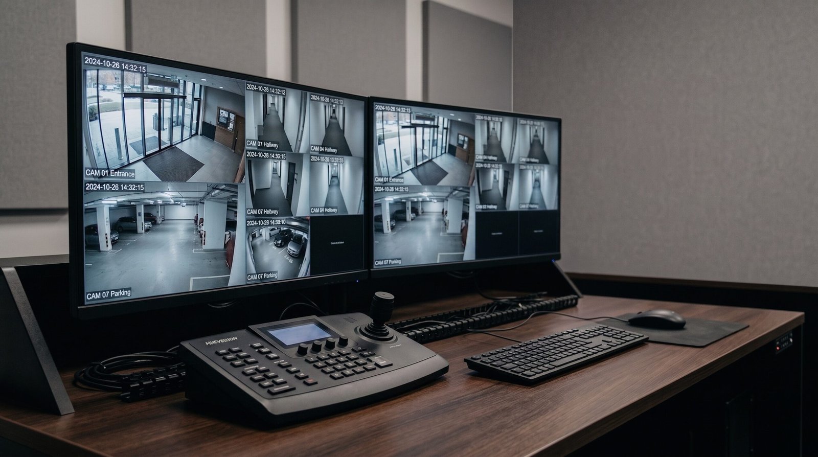 Closed circuit television ( CCTV )
